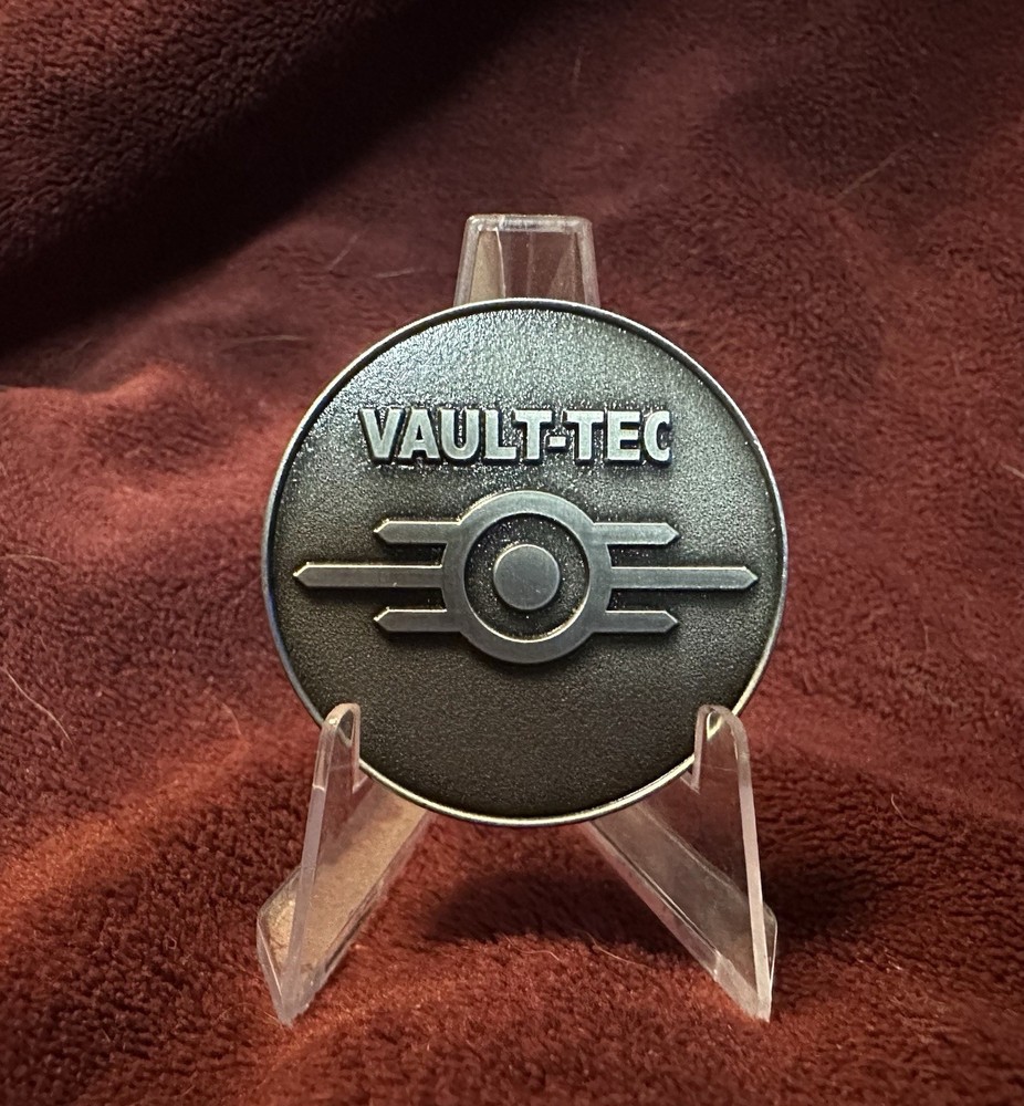 Fallout 3D Vault-Tec Boy Novelty Coin!