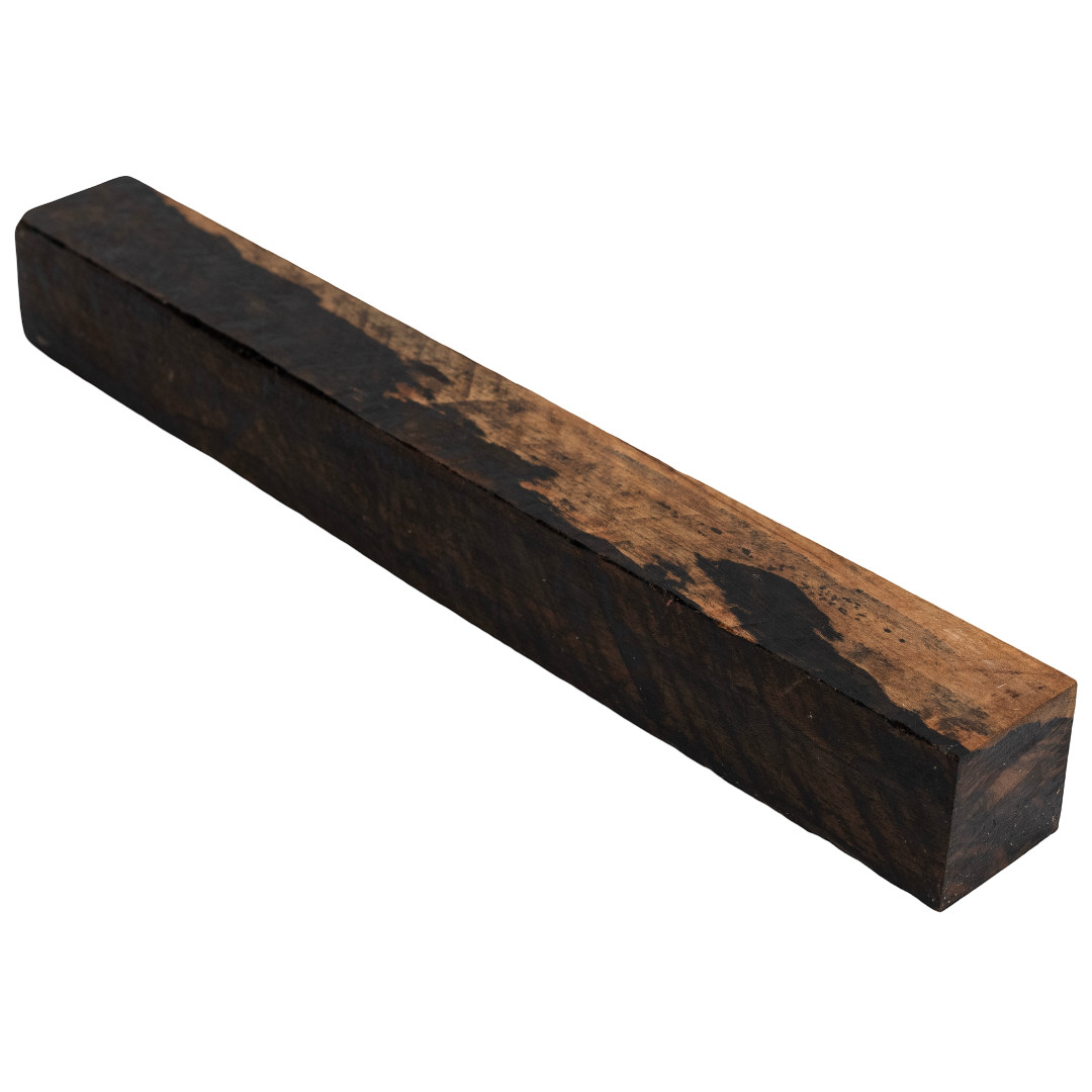 2 Pcs, Gaboon Ebony Turning Blanks 1.5x 1.5x 6 Square Wood- Free US Shipping