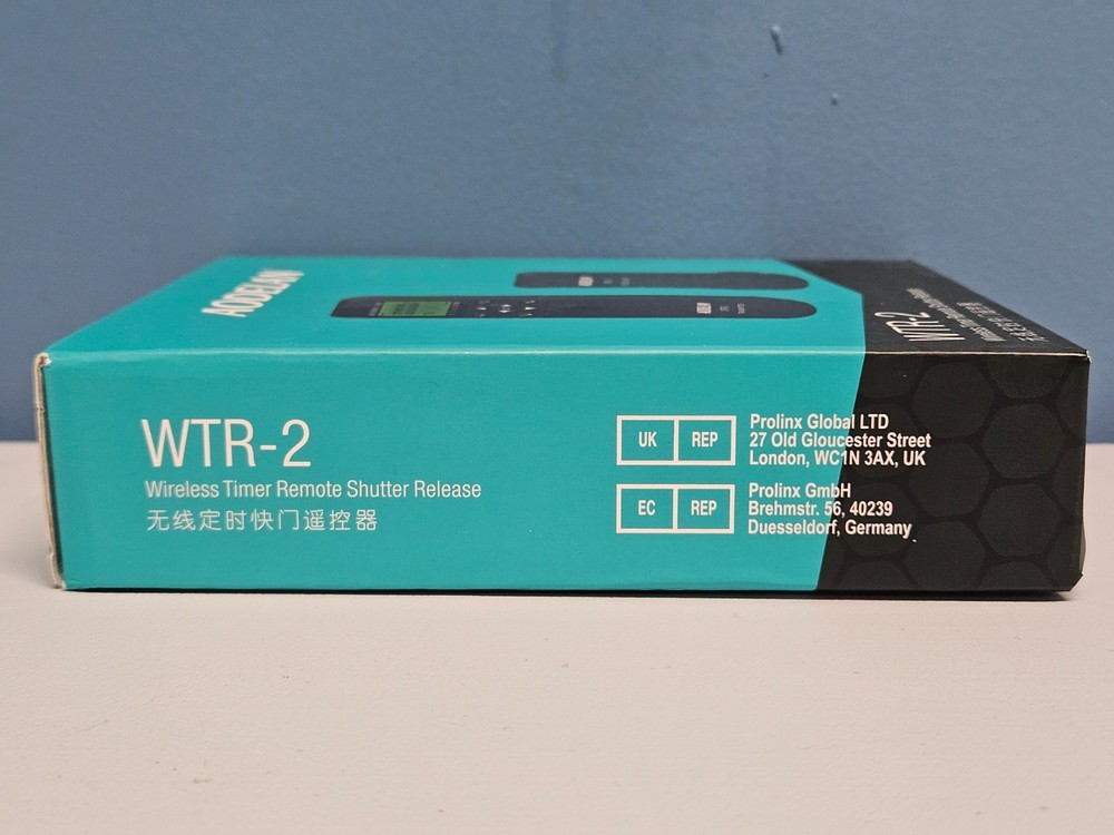 READ AD Aodelan WTR-2 Wireless Timer Remote Shutter Release - New in Open Box