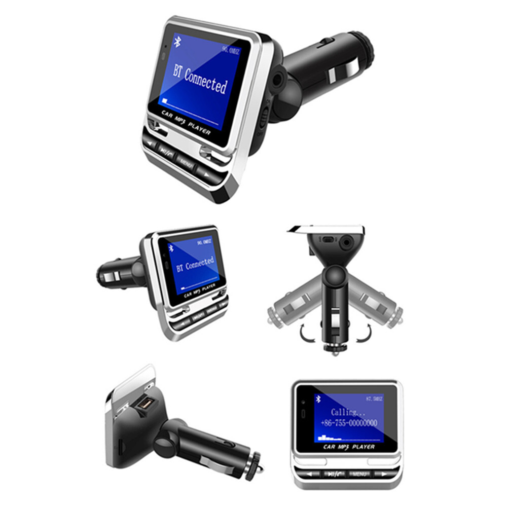 Bluetooth Car FM Transmitter USB Charger MP3 Player Hands free Radio Adapter Kit