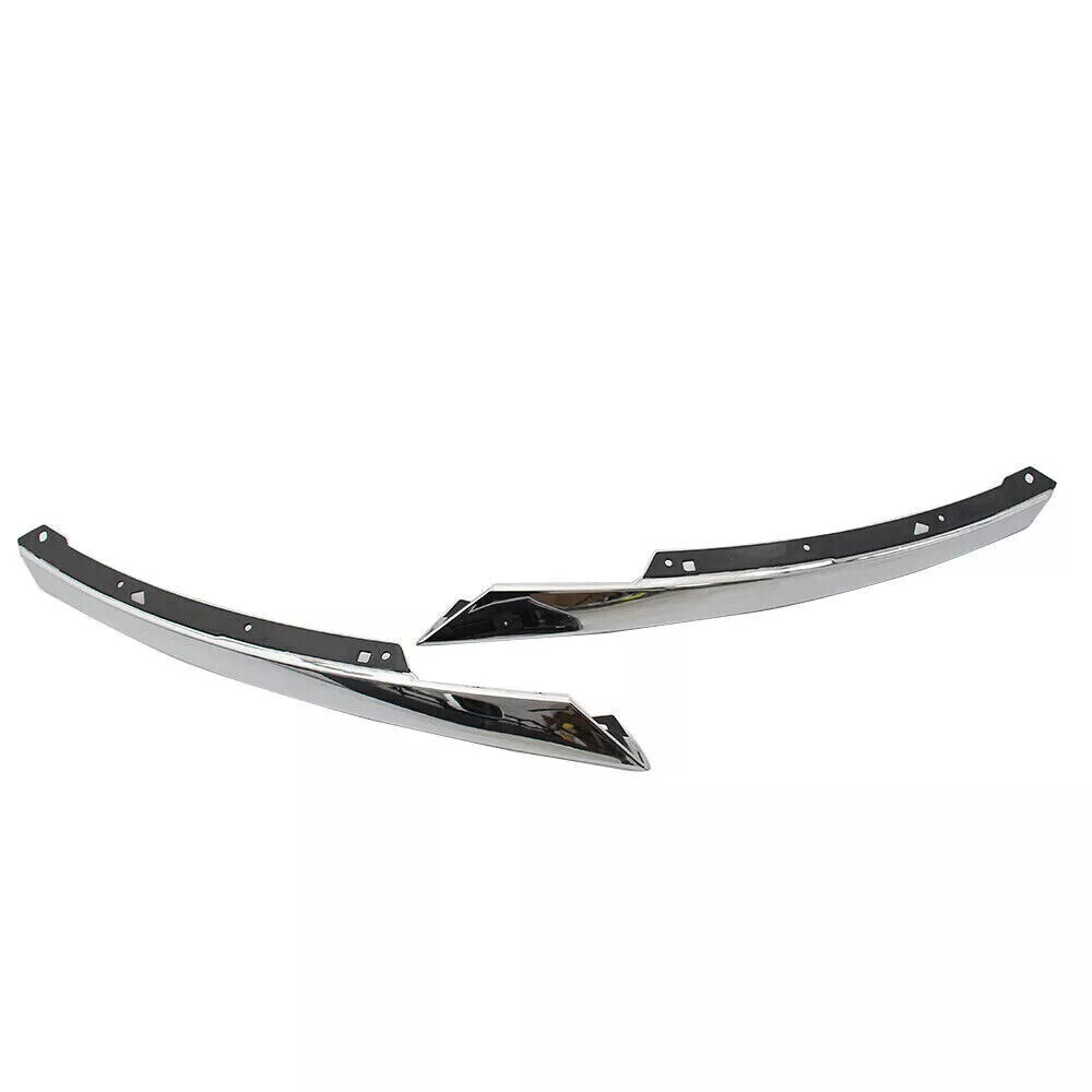 For 2016-2018 Honda Civic Sedan Front Bumper Upper Lower Grille W/ Fog Light