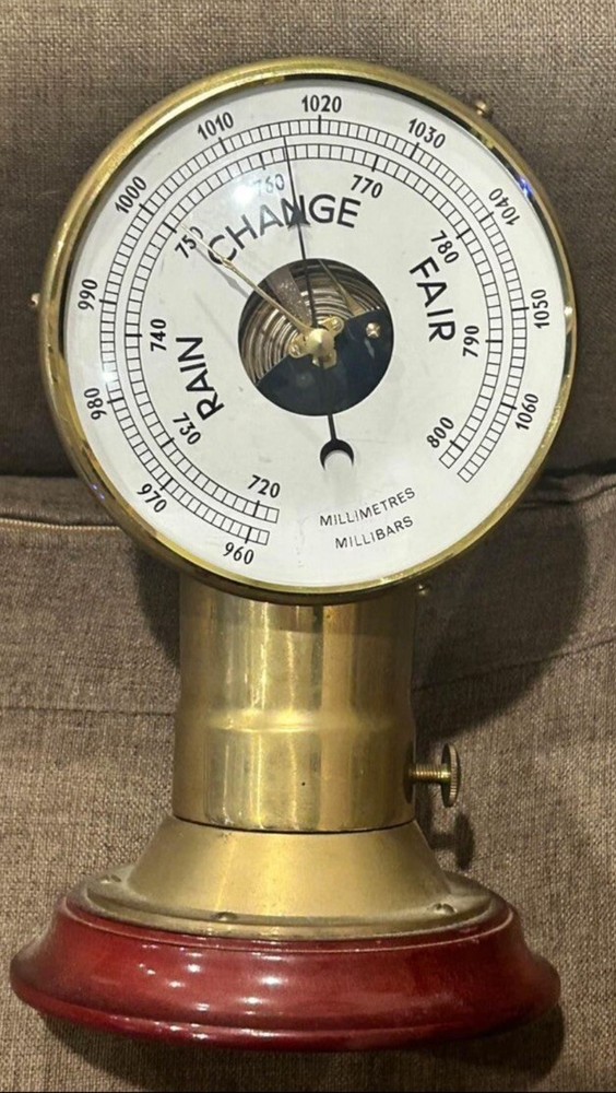 Brass Barometer