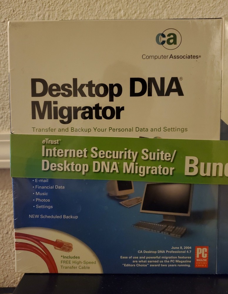 eTrust Internet Security Suite & Desktop DNA Migrator Bundle (Discontinued)