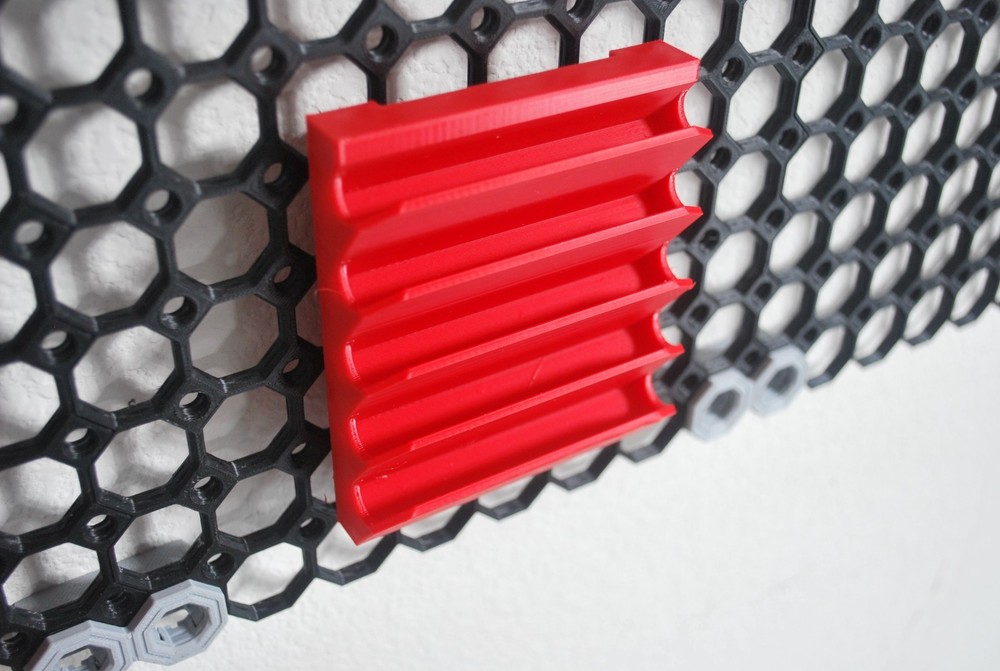 Bit Holder for Pegboard Multiboard Skadis