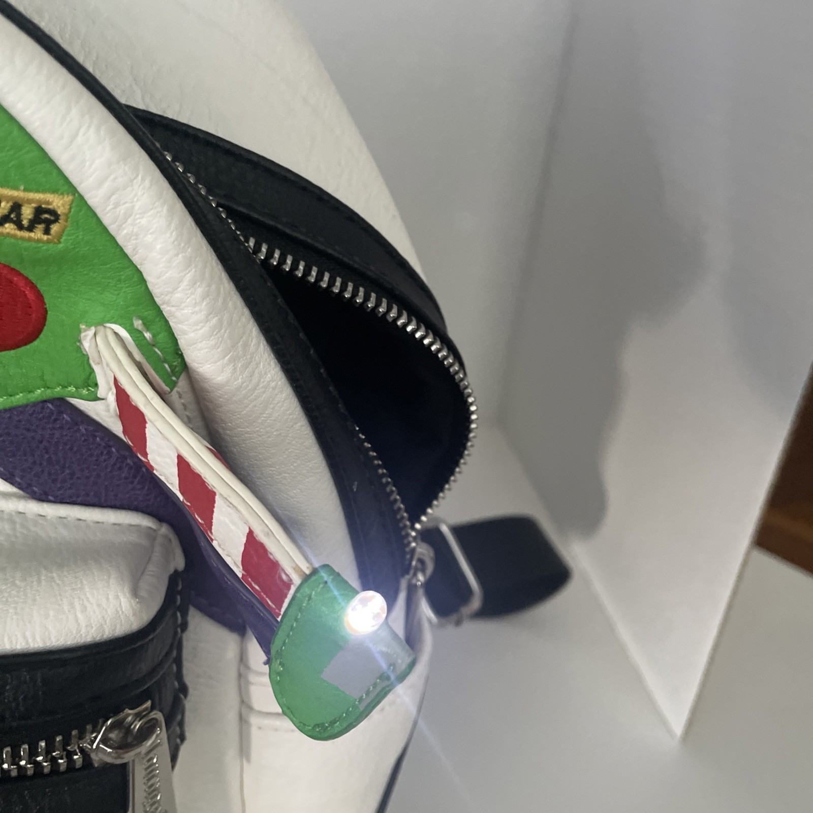 Loungefly Disney Pixar Toy Story Buzz Lightyear Wings Light up Mini Backpack