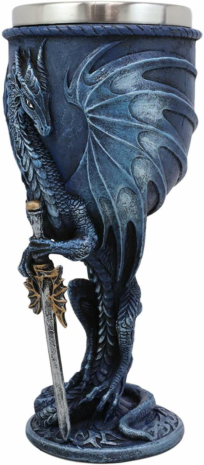 Sea Blade Dragon Goblet with Stainless Steel Insert