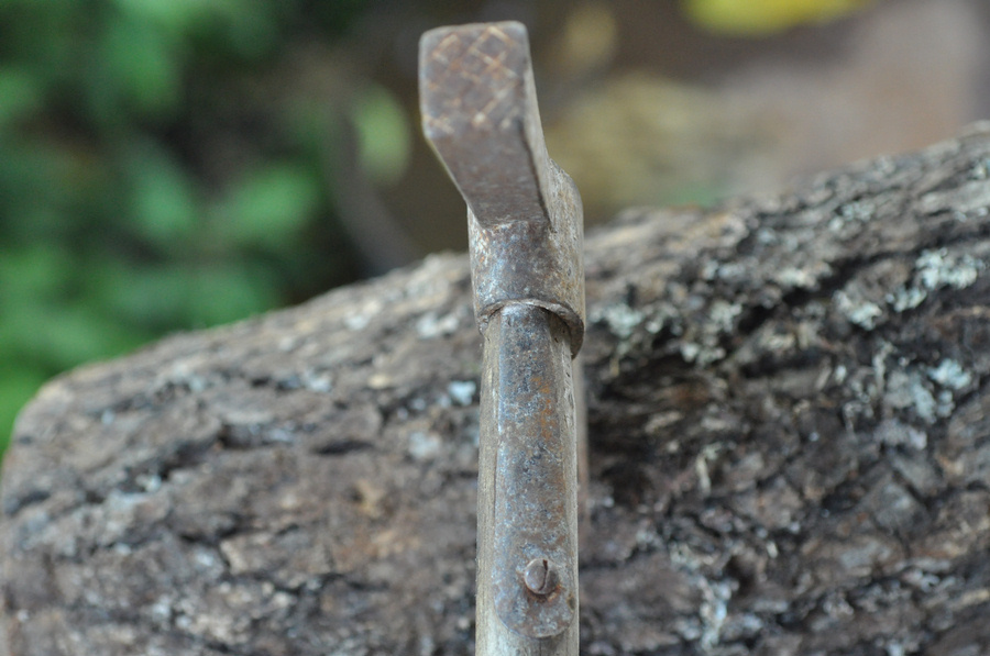 VINTAGE GERMAN FORGED AXE HAMMER MARKED HATCHET HANDMADE