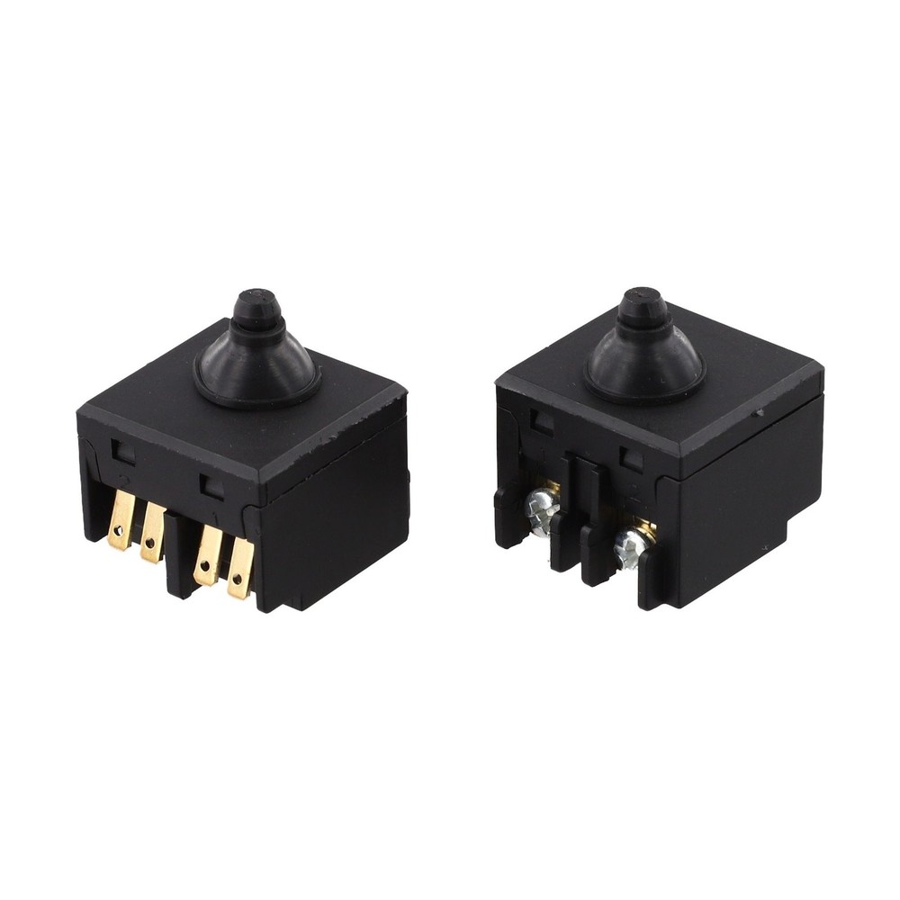 2pcs Replacement Push Button Switch For Angle Grinder 100 Polisher Accessory Set