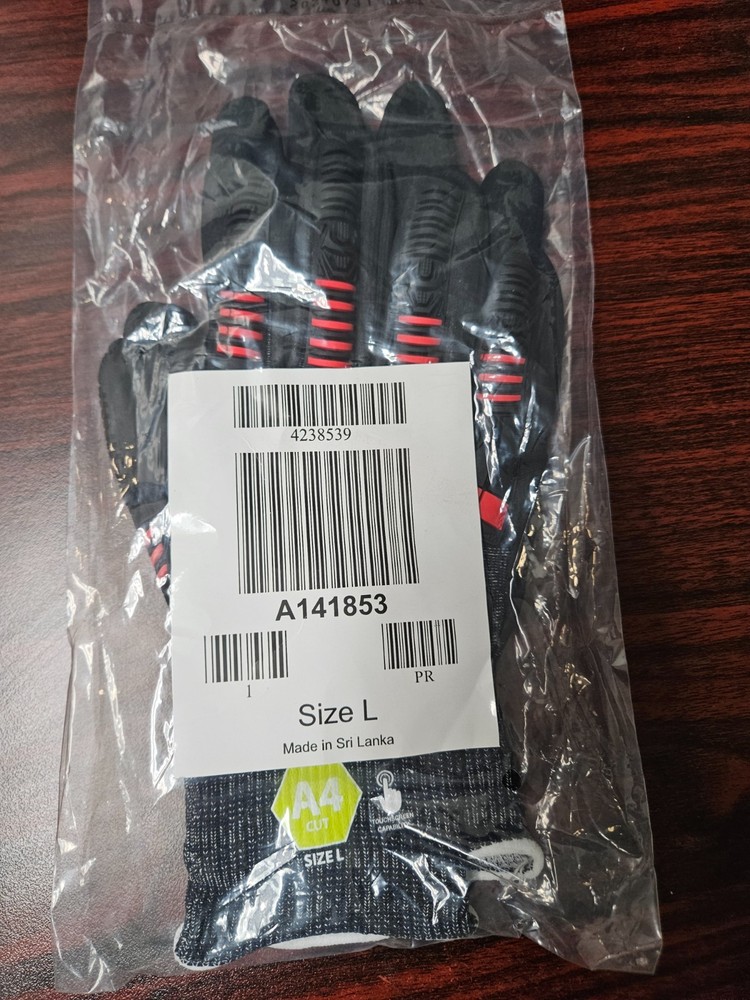 Impact Resistant Gloves Cut Level A4