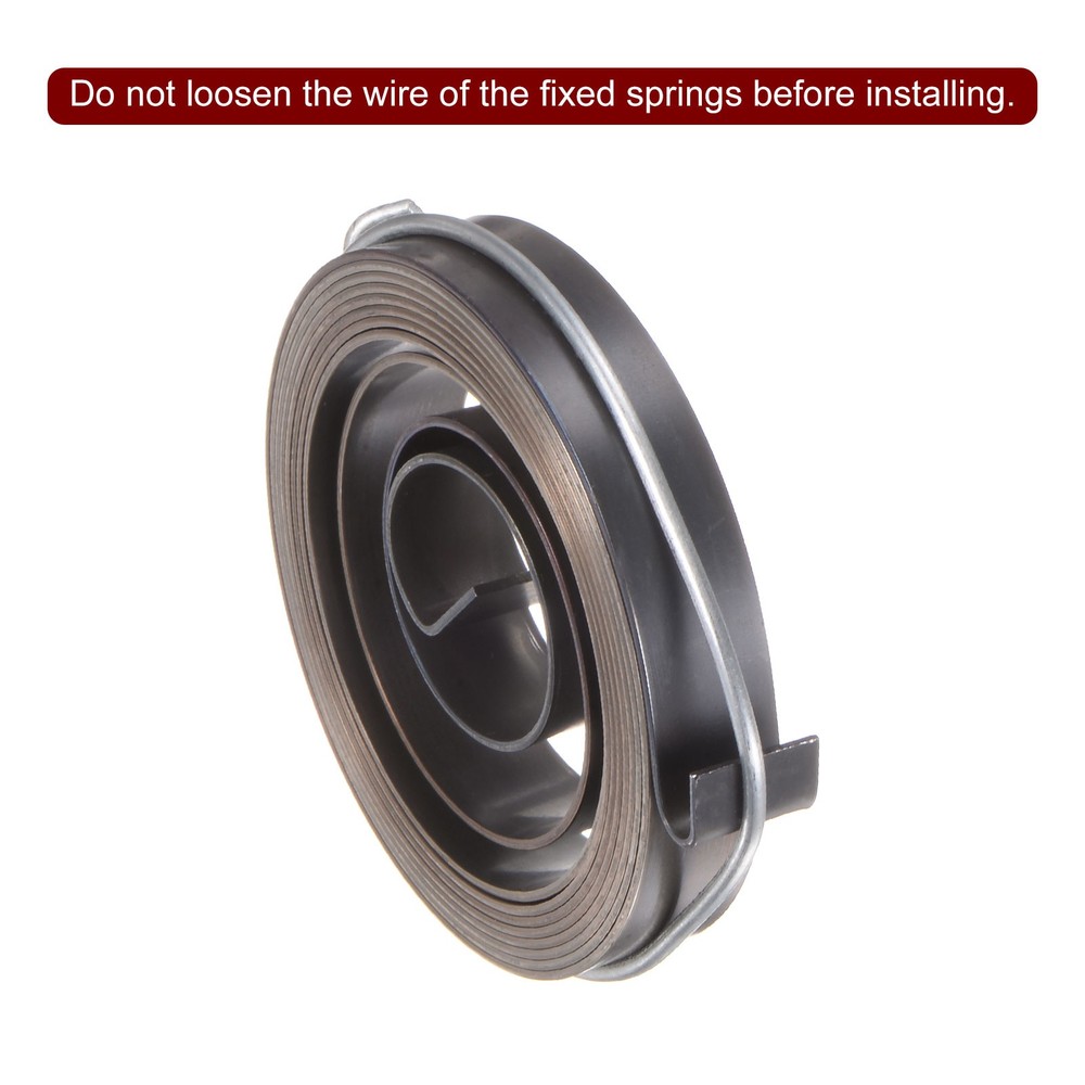 Drill Press Return Spring 55 x 10 x 0.8mm Quill Spring Feed Return Coil Spring