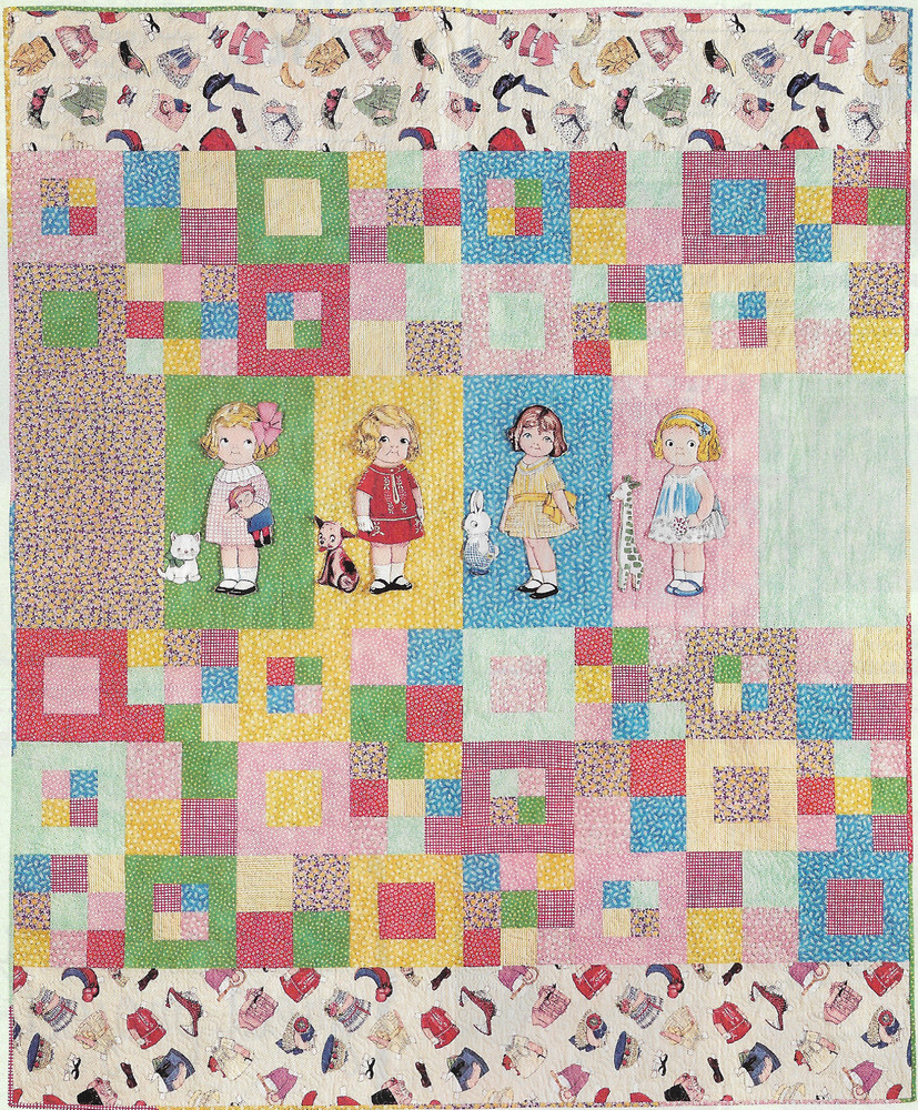 Nap Time Dollies Quilt quilting pattern instructions