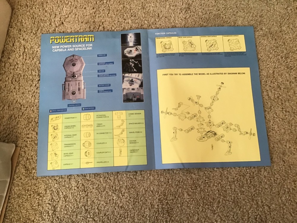 CAPSELA POWERTRAM 375 & 400 PARTIAL SETS WITH BOXES