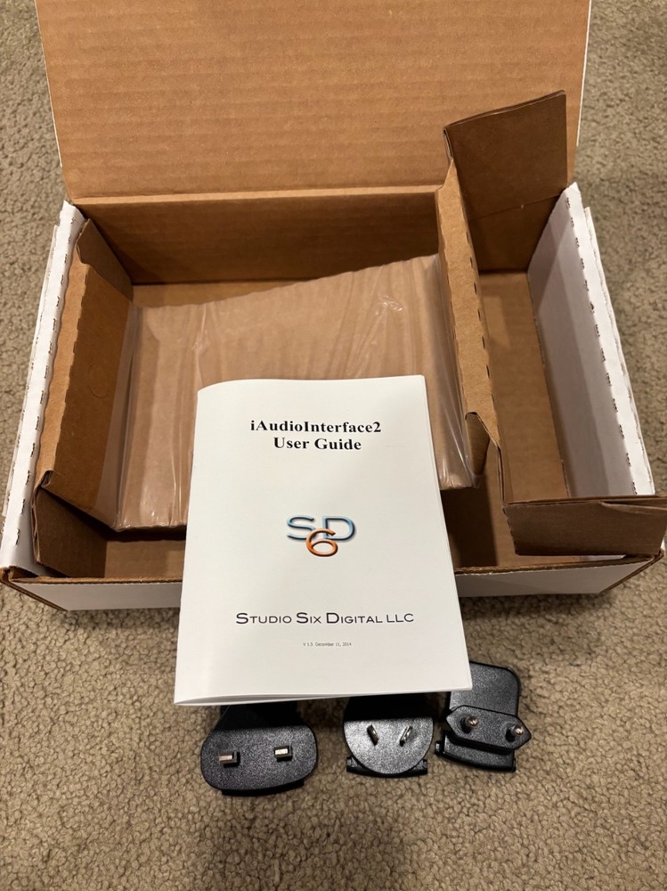 Studio Six Digital iAudioInterface 2 – iOS Measurement System 48v Phantom