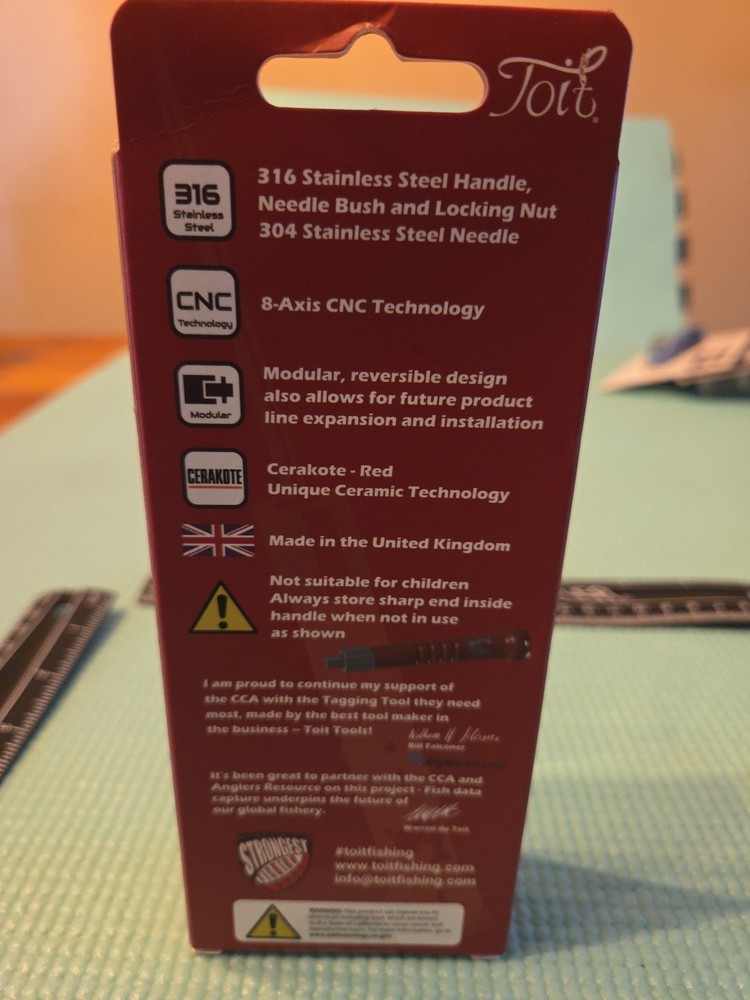 TOIT Fish Tagging and Venting Tool