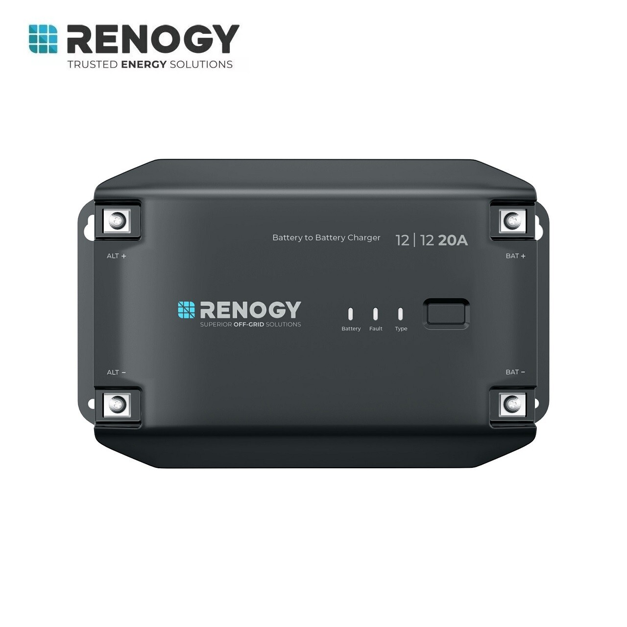 Renogy 12V 20A DC to DC Battery Charger DC-DC On-Board Battery Charger