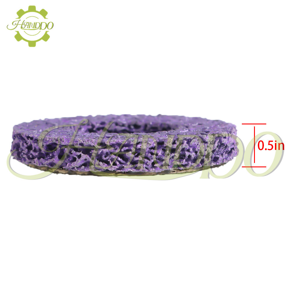 30Pack 4" Poly Strip Disc Wheel Paint Rust Removal Clean For Angle Grinder