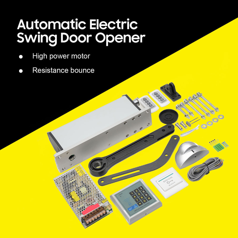 Automatic Electric Swing Door Opener Swing Gate Operator with Remote Controller