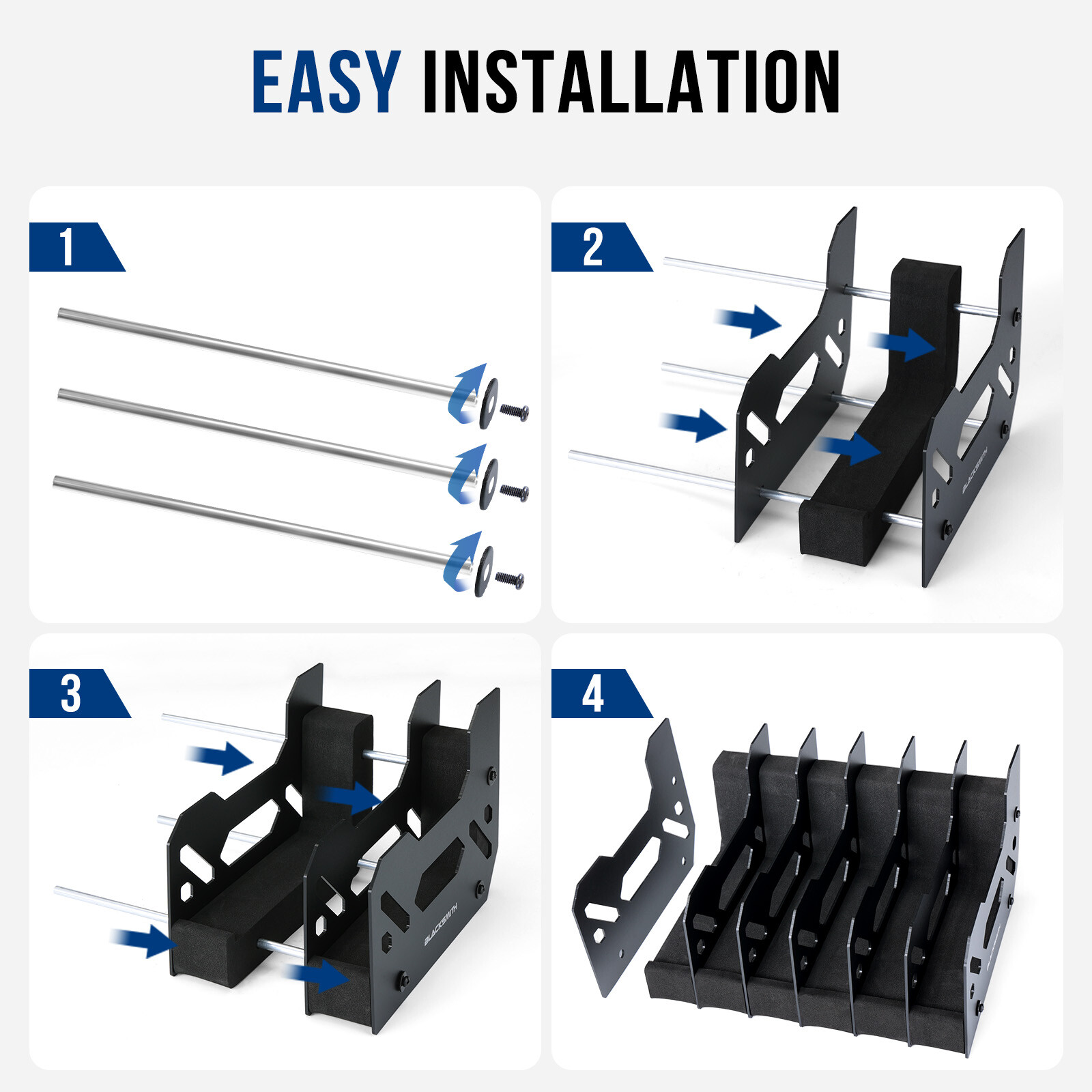 Gun Rack for Pistol Soft Foam Pistol Holder for Gun Safe Handgun Stand Organizer