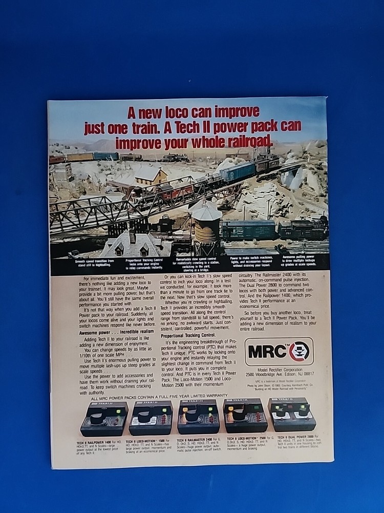 Model Railroader Magazine July 1991 Issue