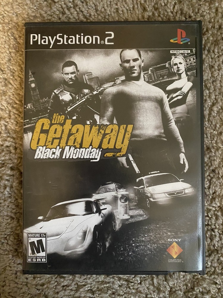 Getaway: Black Monday (Sony PlayStation 2, 2005) CASE ONLY