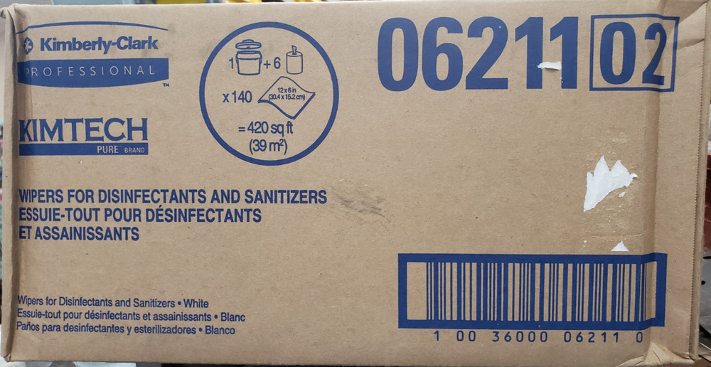 Kimberly Clark Kimtech 0621102 WetTask™ Wipers