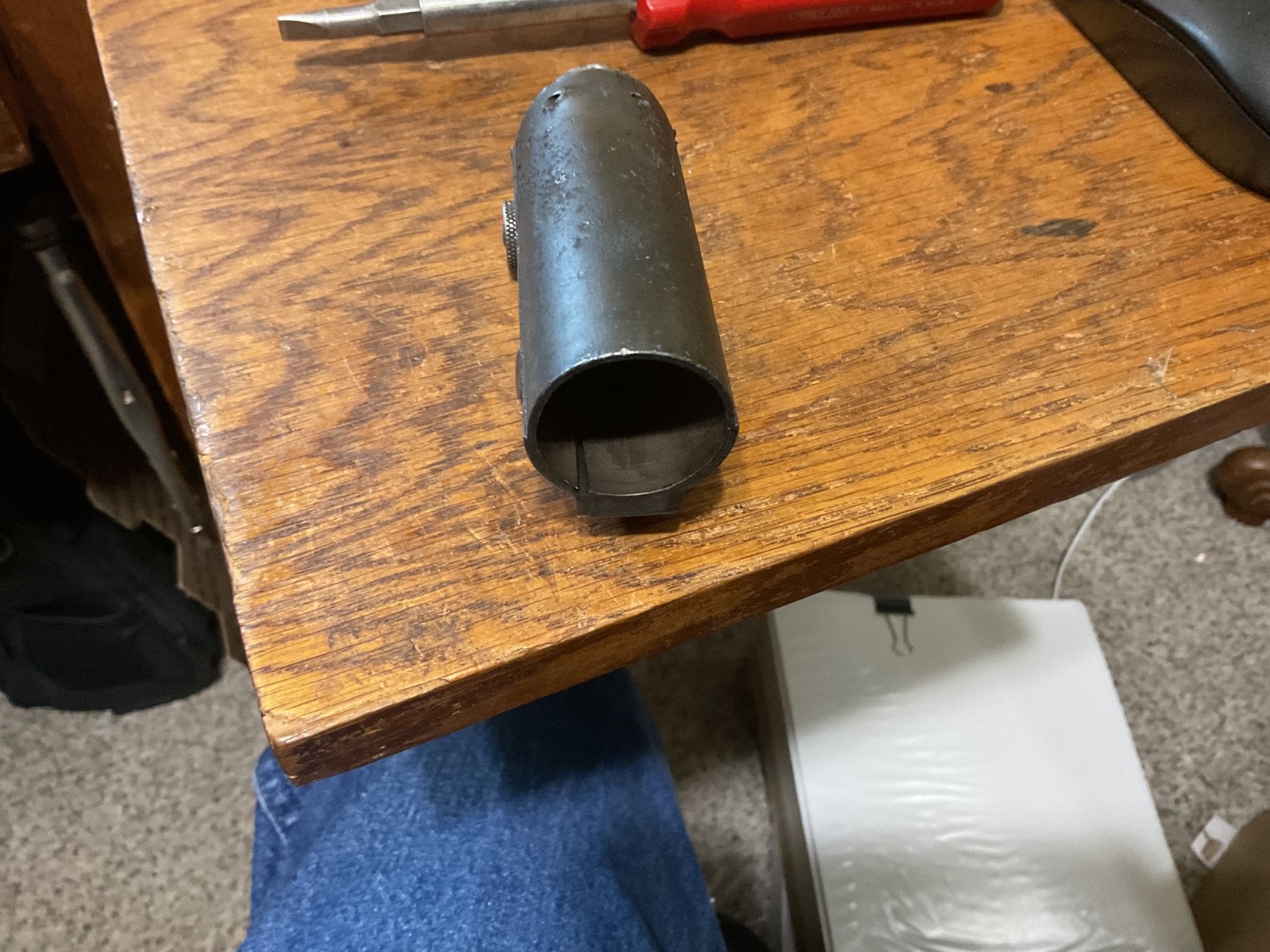 Springfield 1903 rear sight sleeve with functional sight