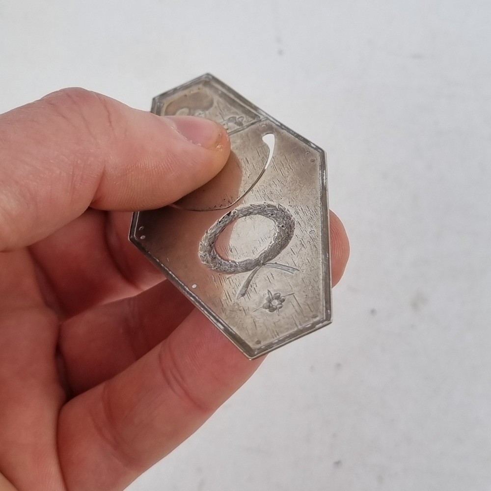 Solid Silver Novelty Bookmark Coffin With Skeleton Macabre London 1990 W W