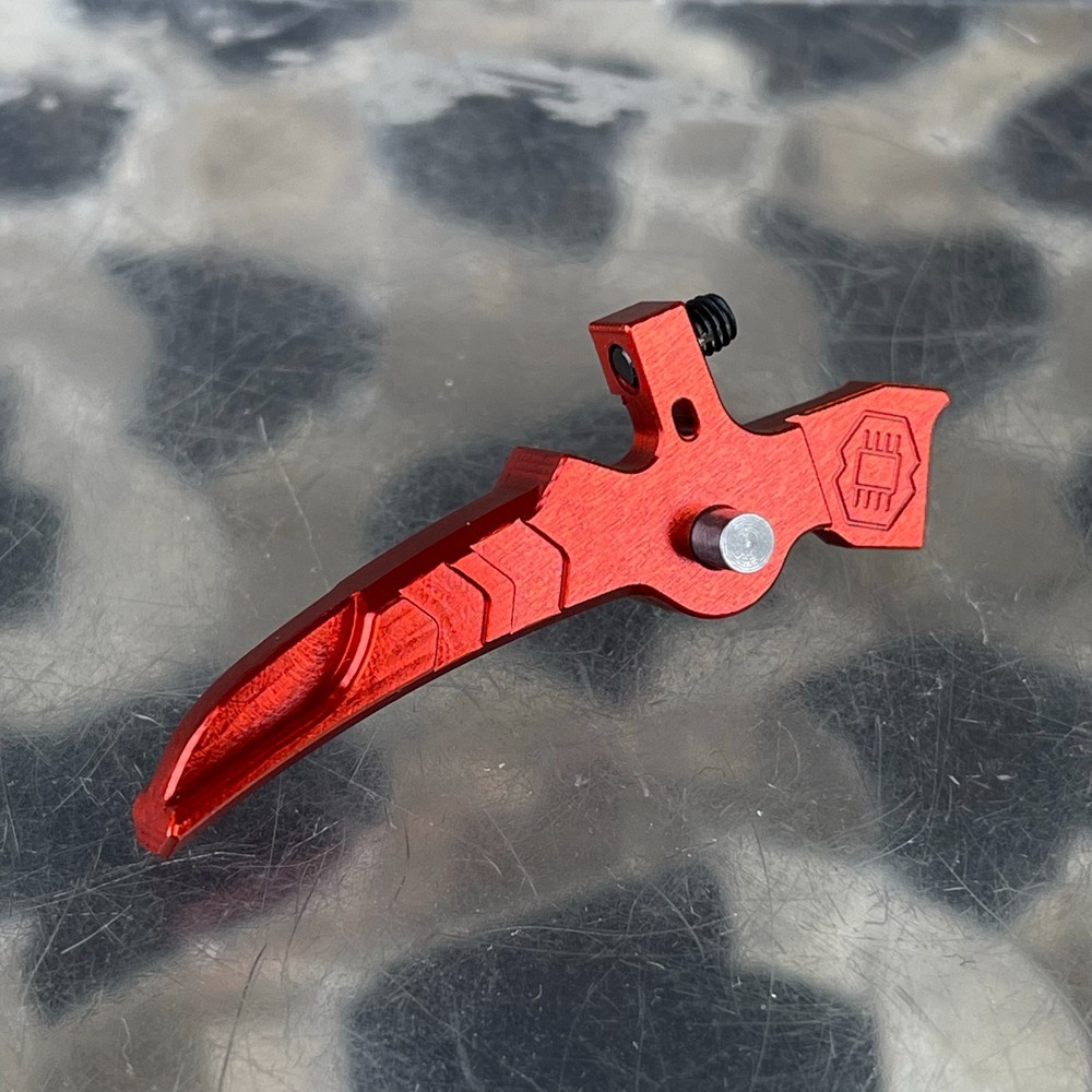NEW Gate Nova Adjustable Aluminum Trigger - 2B1 - Red (NT-2B1-RED)