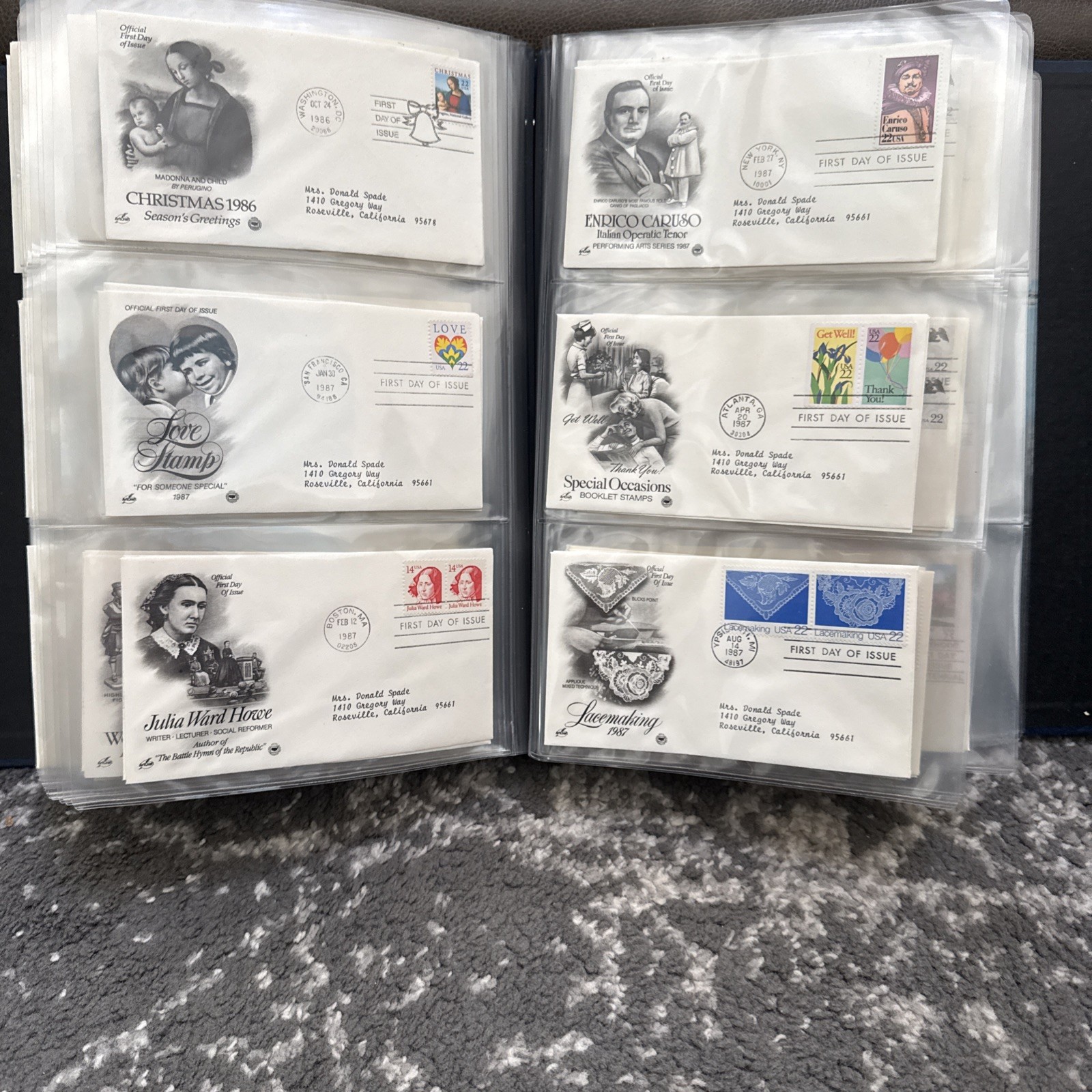 Great Americans On United States Stamps 115 Mint-condition HistoricStamps