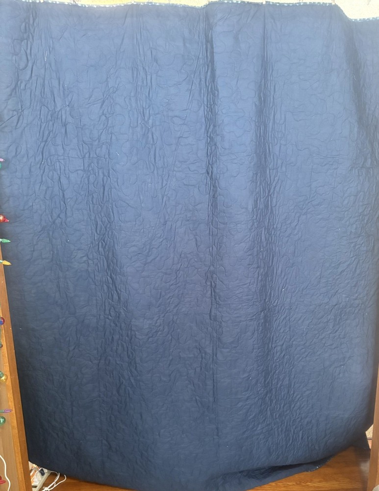Handmade Full Size confetti star Pattern Quilt