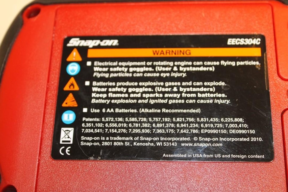 Snap-on MicroVAT Elite EECS304C Battery Starting and Charging System Analyzer ^