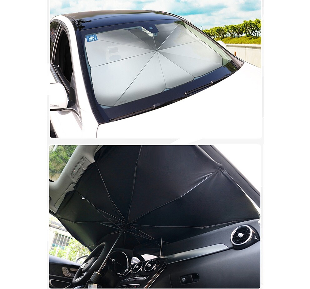 Foldable Car Windshield Sunshade Front Window Cover Visor Sun Shade Umbrella 1pc