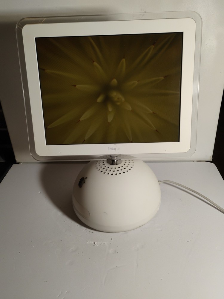 Vintage Apple iMac 2003 Computer Powers On Tested As Is