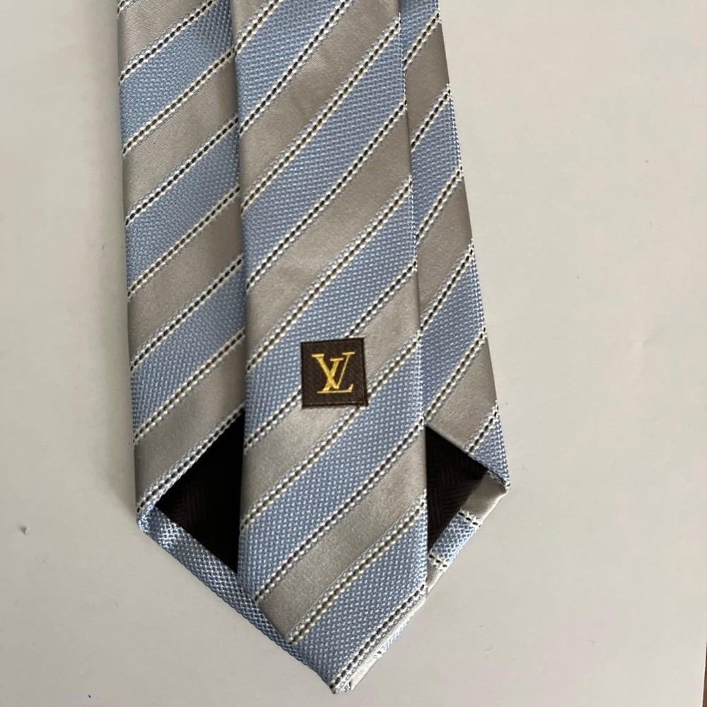 Louis Vuitton striped tie
