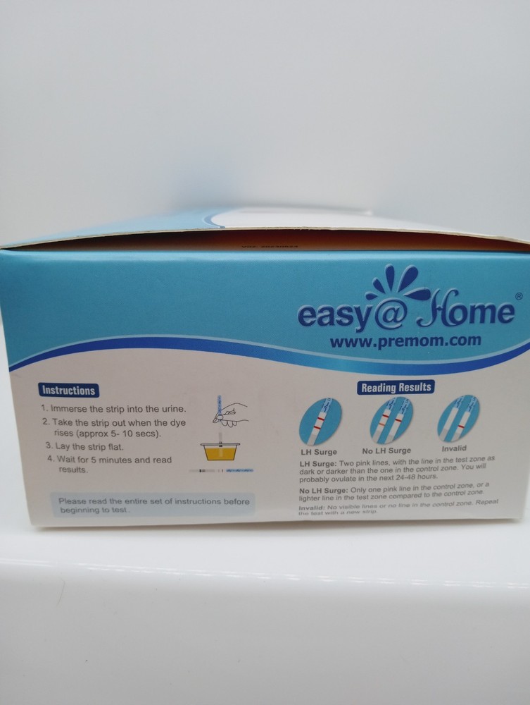 100 Ct Ovulation Test Strips New Open Box!!!