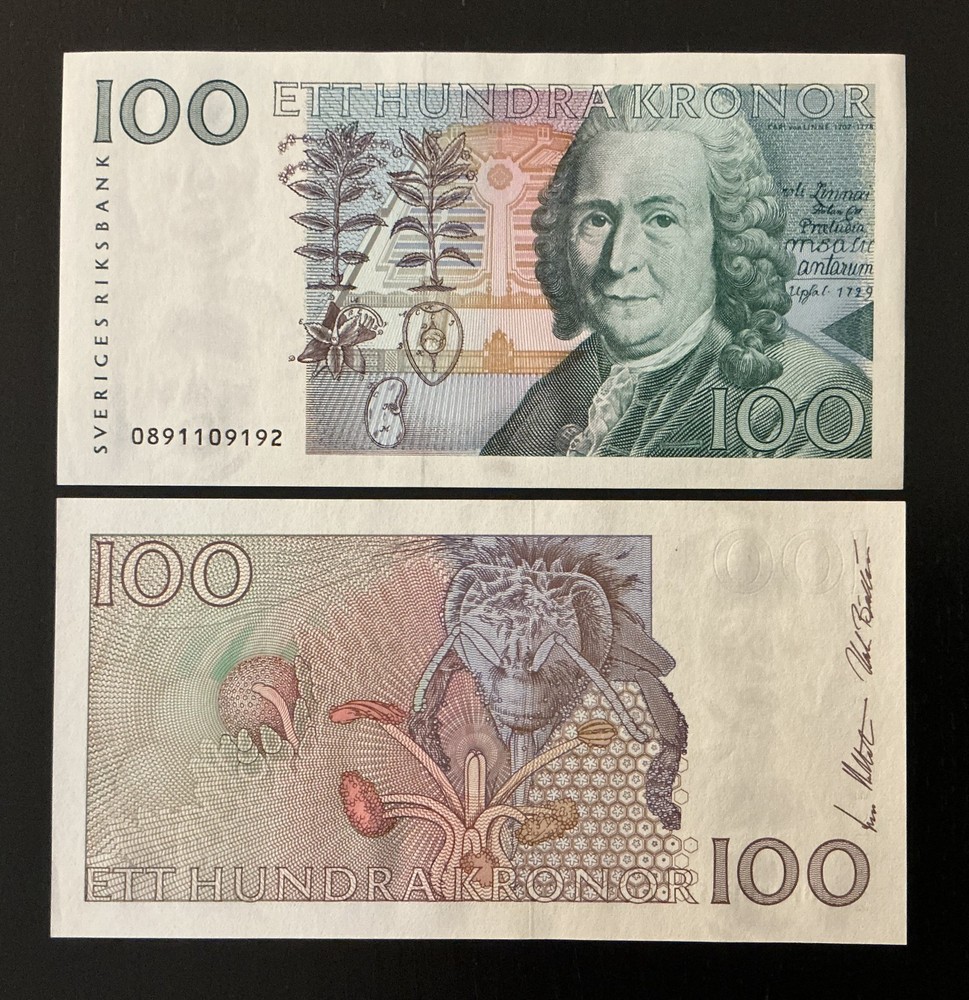 Sweden 100 kronor 2000 UNC P-57b