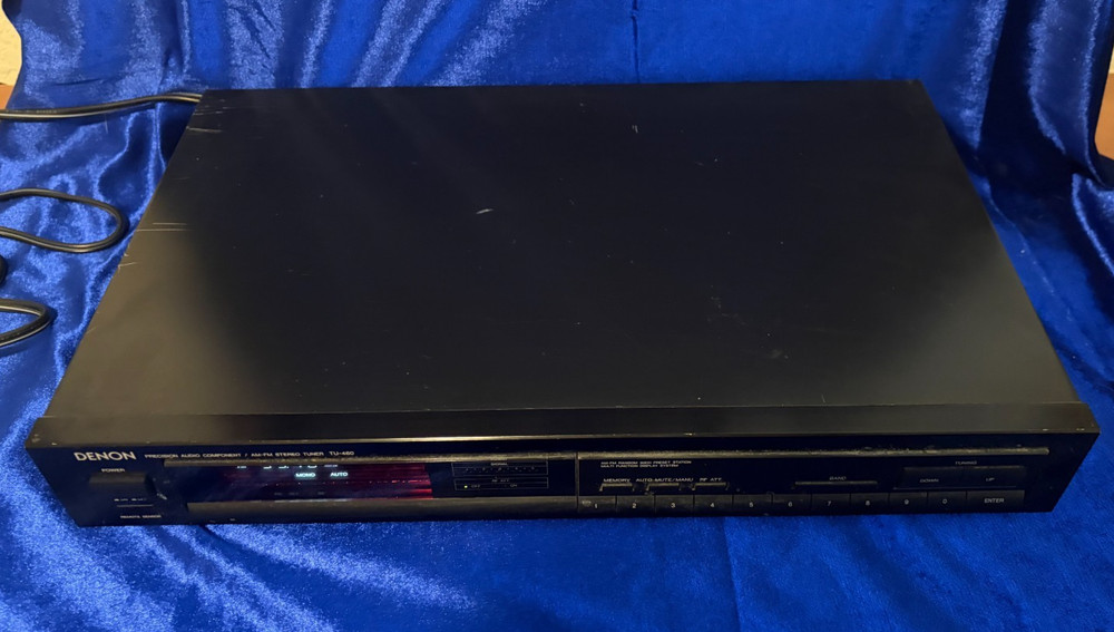 Denon TU 460 Precision Audio Component AM/FM Stereo Tuner