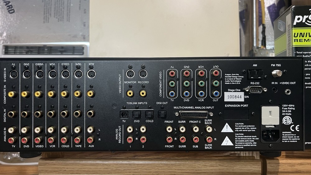 Aragón Stage One Preamp, Remote