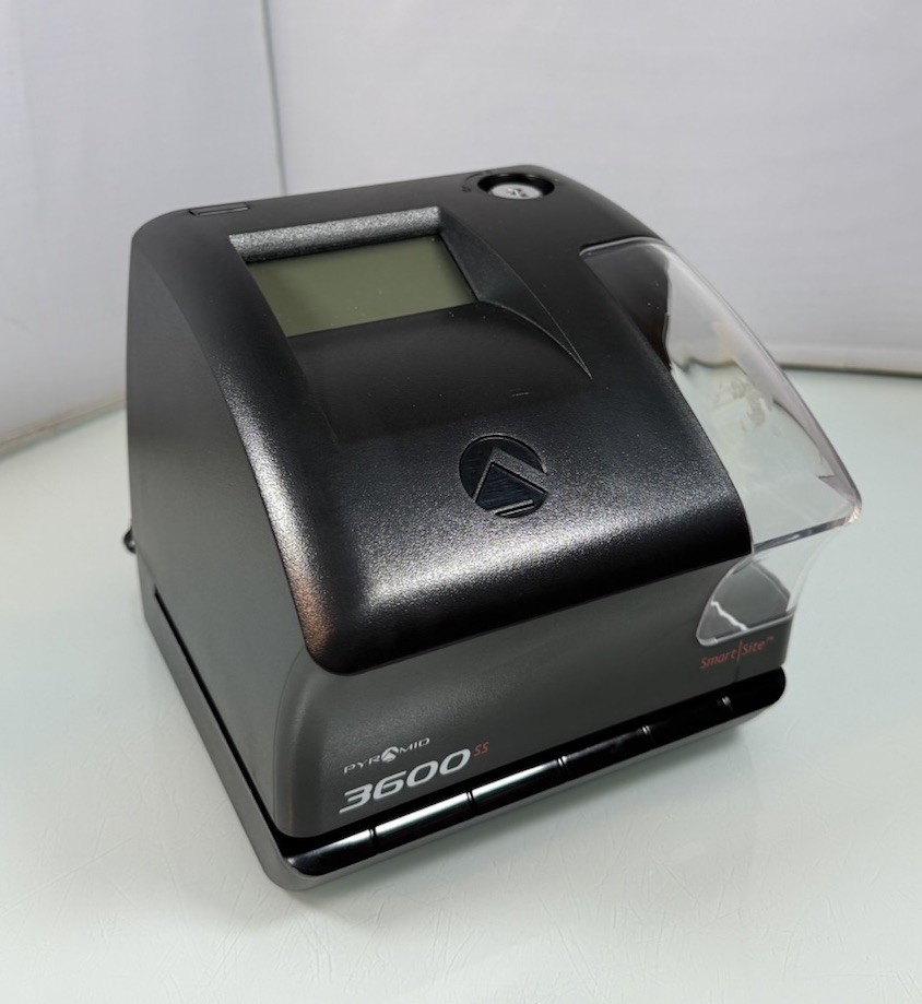 Pyramid 3600SS Time Systems SmartSite Work Time Clock & Document Stamp - NO KEY