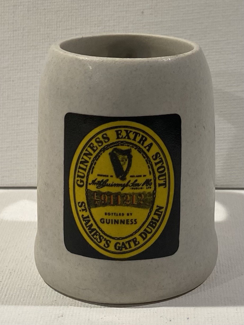 Guinness Vintage MINI Stout Mug CERAMIC Rare
