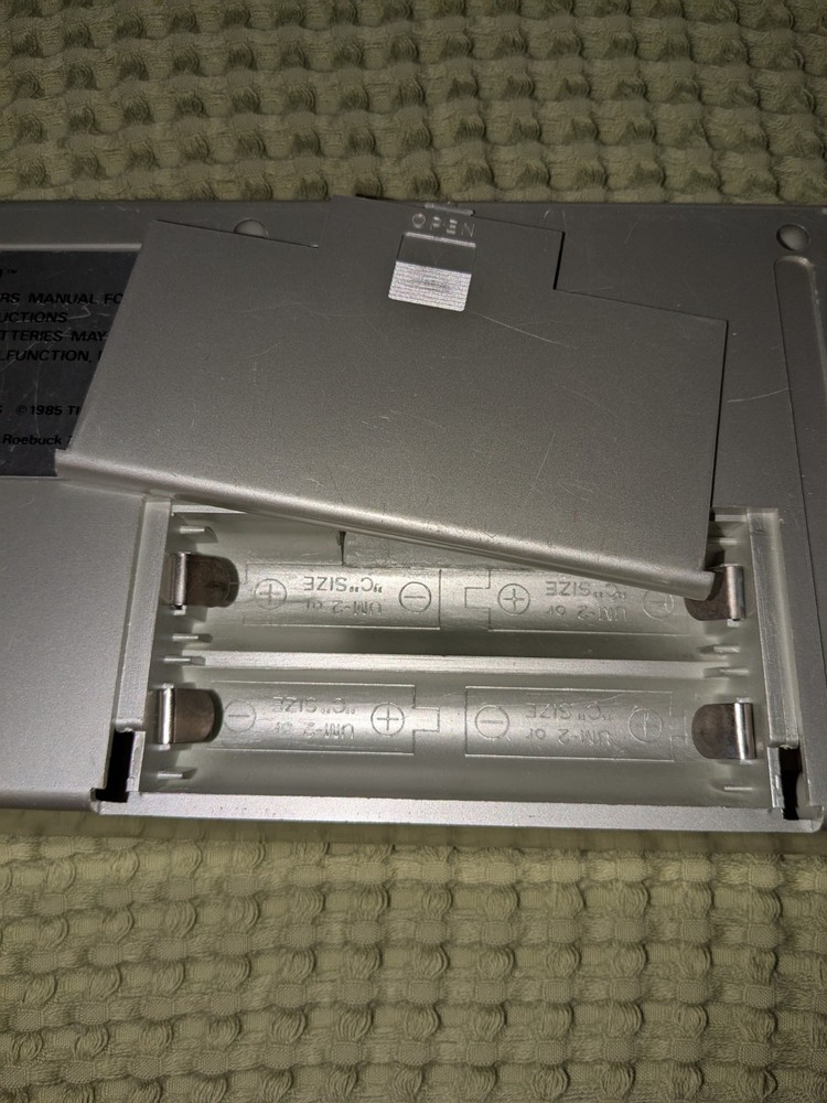 Sears Talkatron Learning Computer Talking Math Spelling Tiger 1985 W/ Expansion