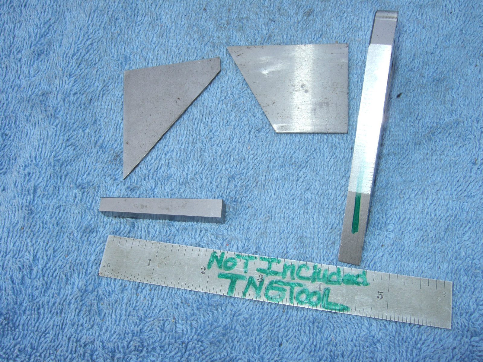 ANGLE BLOCKS (4) VINTAGE TOOLMAKER MACHINIST INSPECTION GRINDING MILL LAY-OUT QA