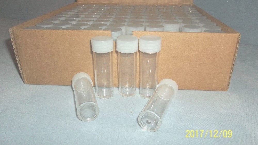 NEW--FIVE (5) Empire Round Coin Tubes for Dimes