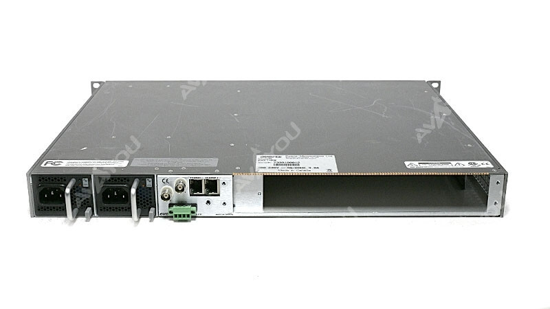 Evertz EMX1-FR Processing Frame up to 2 single slot modules 1RU
