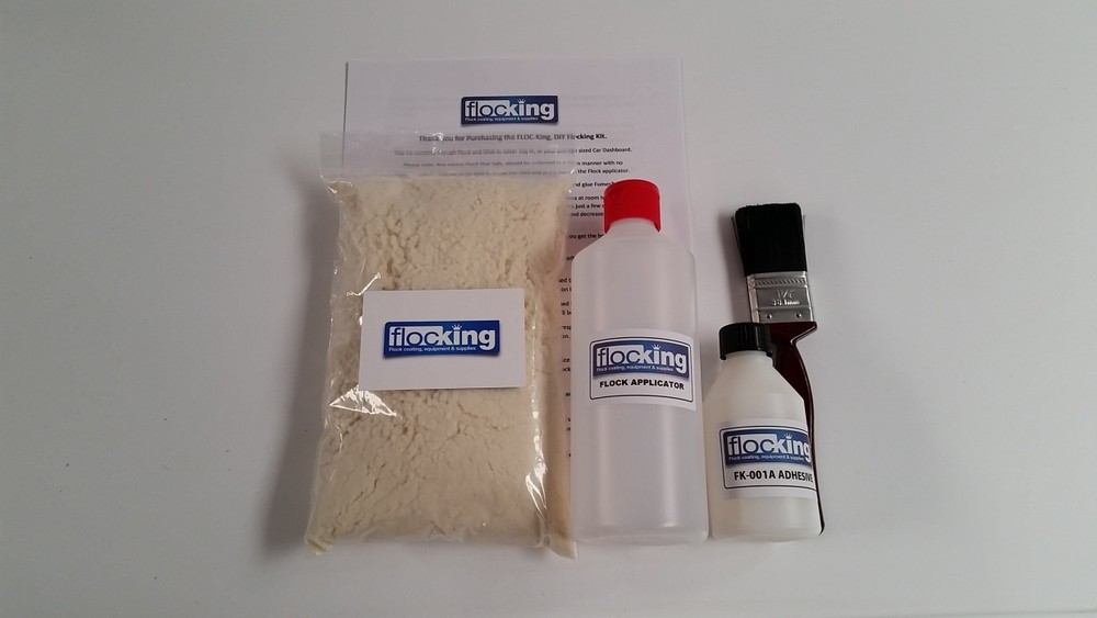 DIY Flocking Kit Bulk Dashboard Flocking Flock Flocked Choose your Colour