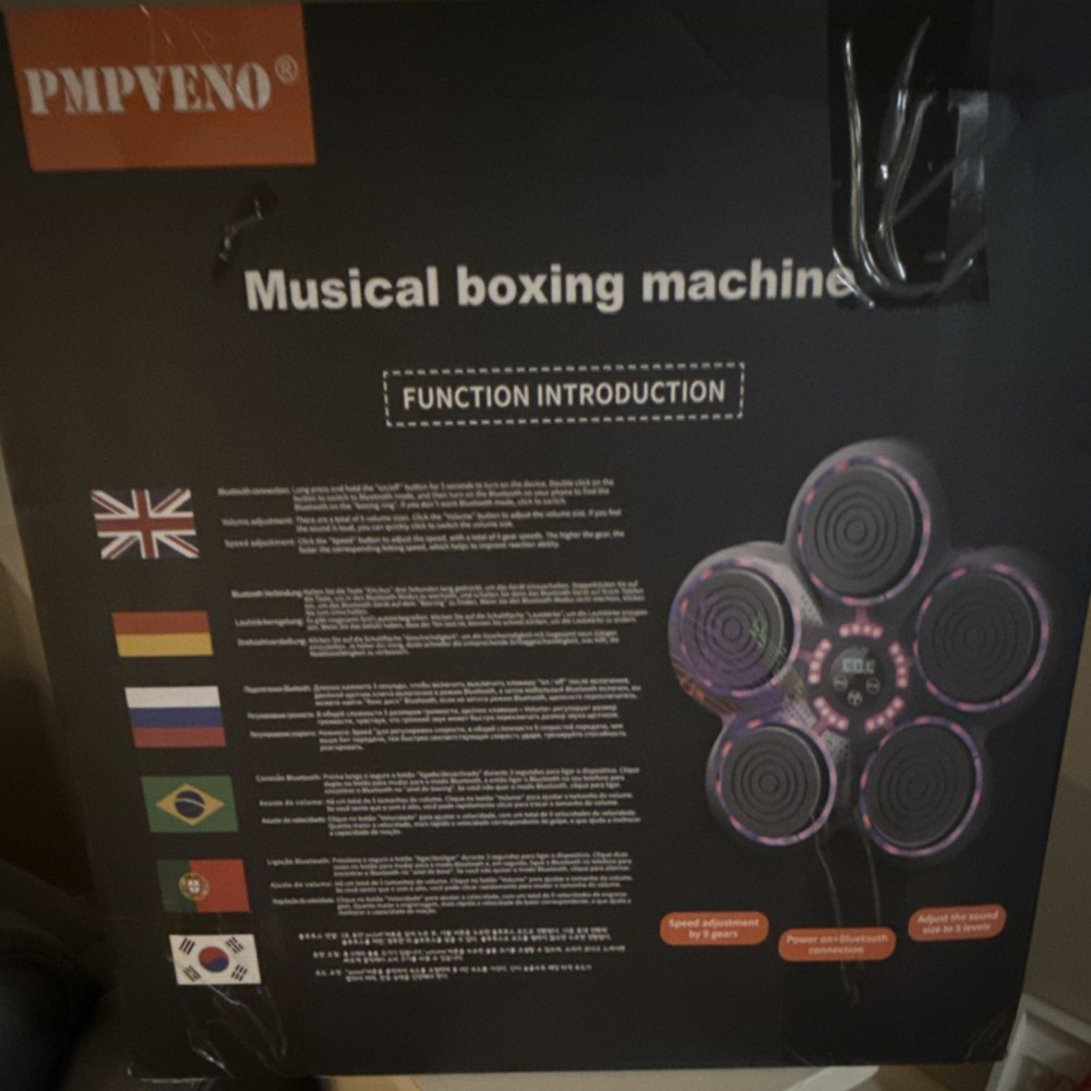 PMPVENO Musical Boxing Machine Model QB01 Strike Pad Training Device