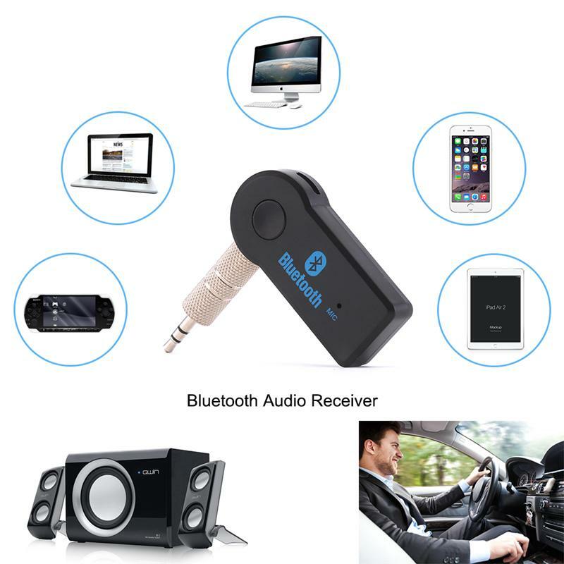 Dongle Wireless Bluetooth 3.5mm AUX Audio Stereo Music Car Receiver Adapter PC