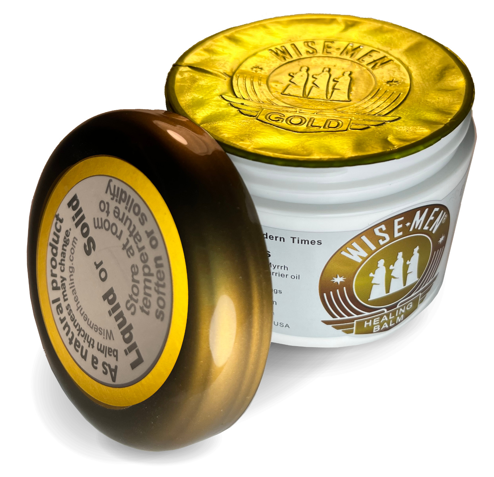 Wise Men Healing Balm with Frankincense and Myrrh for Neuropathy and Pain Relief