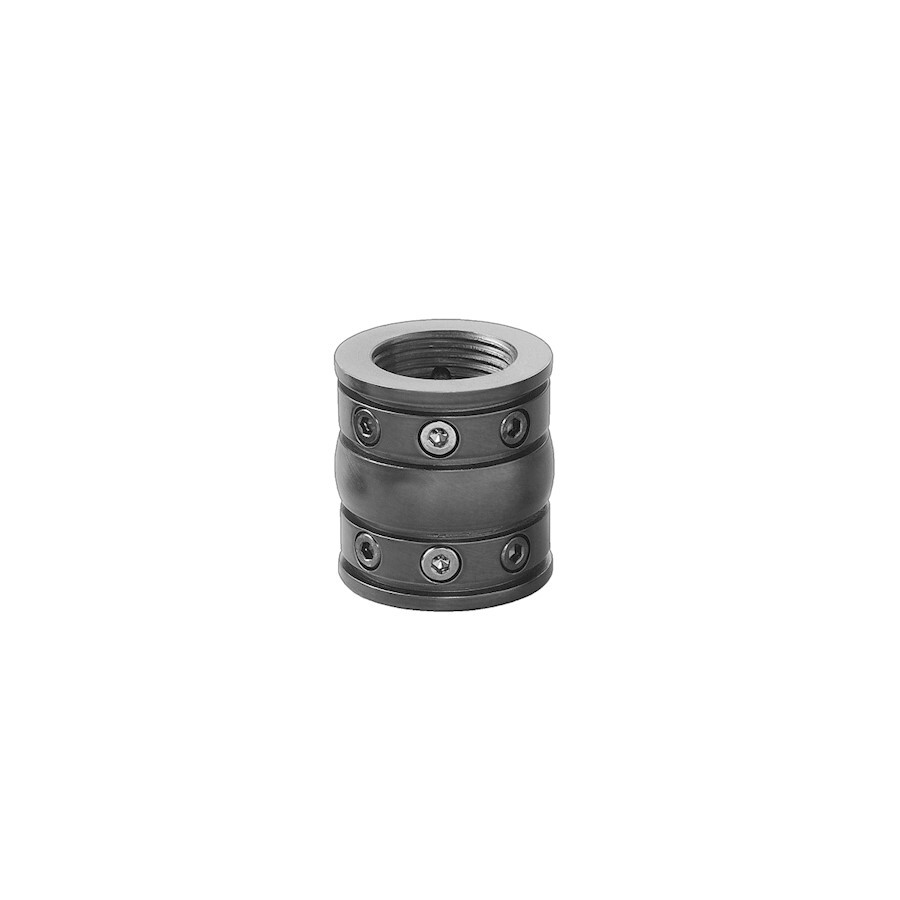 Kichler Decorative Coupler, Distressed Black - 337007DBK