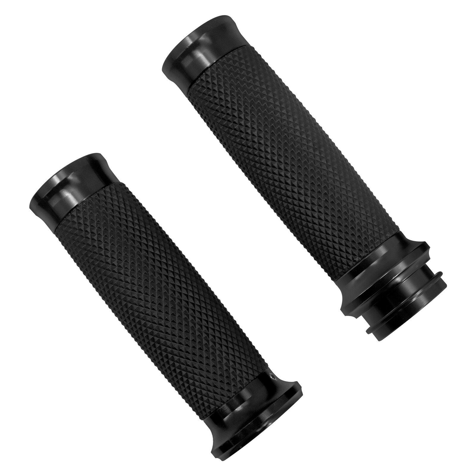 1" Electronic Throttle Handlebar Hand Grips For Harley Touring Road King 08-24